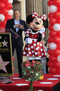 Minnie Mouse erhält einen Stern auf dem Hollywood Walk of Fame in Los Angeles