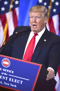 Donald Trump Pressekonferenz in New York