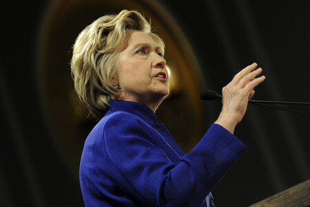 Rede von Hillary Clinton in New York