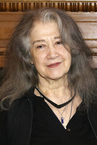 Martha Argerich in Rathaus in Hamburg
