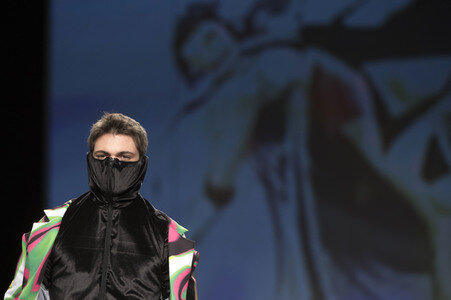 Cherry Massia Fashion Show auf der Mercedes-Benz Fashion Week Madrid Herbst/Winter 2019