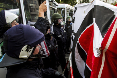 Demonstration gegen Rassismus und Abschiebungen, Berlin
