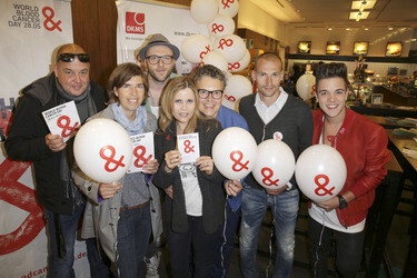 DKMS-Registrierungs- und Informationsstand zum World Blood Cancer Day, Berlin