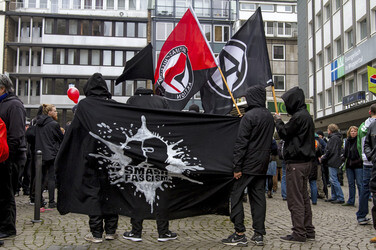 Demo gegen Rassismus, Salafisten und Pegida, Wuppertal