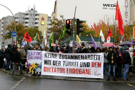 Kurden-Demo in Berlin