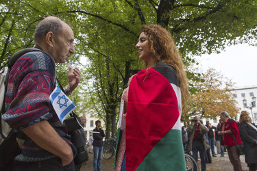 'Deutschland steht auf: Nie wieder Judenhass!' Demonstration, Berlin