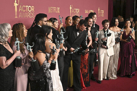 Preisträger Phtotocall der Actor Awards 2026 in Los Angeles