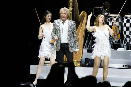 Konzert von Rod Stewart in Berlin
