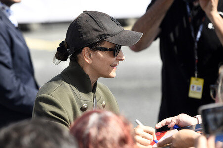 Ankunft von Juliette Binoche auf dem San Sebastian International Film Festival 2025