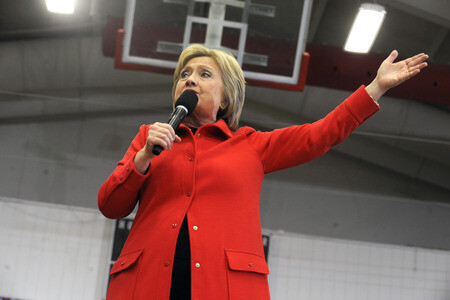Wahlkampfrede von Hillary Clinton in Cedar Rapids