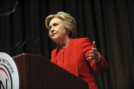 Hillary Clinton spricht auf der NAN Convention in New York