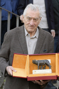 Verleihung des Lupa Capitolina an Robert De Niro in Rom