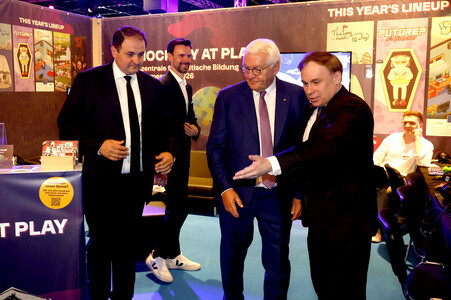 Der Bundespräsident auf der Gamescom 2026 in Köln