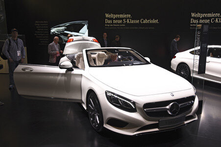 Zweiter Pressetag auf der IAA 2015 in Frankfurt