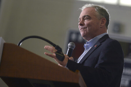 Wahlkampfveranstaltung mit Tim Kaine in Bethlehem