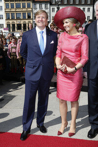 König Willem-Alexander und Königin Maxima der Niederlande in München