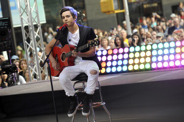 Austin Mahone in der NBC-Show 'Today', New York