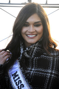 Photocall mit Miss Universe und Miss USA in New York