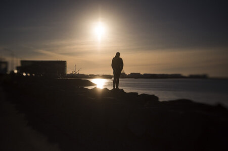 Mitternachtssonne in Reykjavik