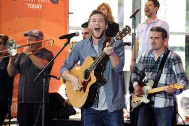 Phillip Phillips in der NBC-Show 'Today', New York