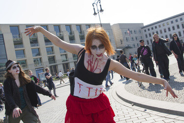 Zombie-Walk der Piratenpartei, Berlin