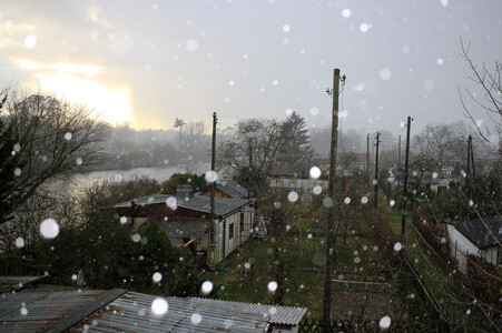Schnee in Berlin