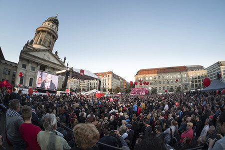 Wahlkampfveranstaltung mit Martin Schulz in Berlin
