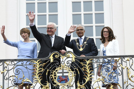 Antrittsbesuch von Frank-Walter Steinmeier in Bonn