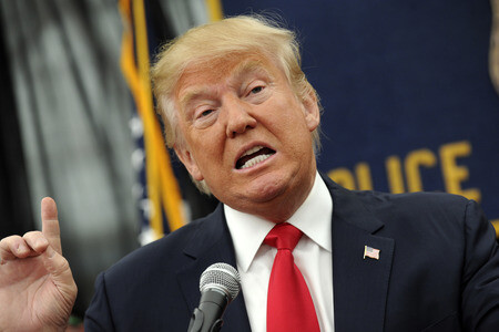 Rede von Donald Trump in New York