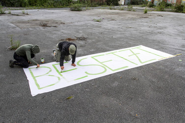 Hausbesetzung durch Aktivisten vom Rat der RÄ.P.U.B.L.I.K., Essen