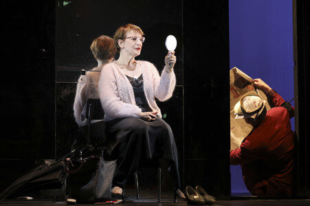 Theaterprobe 'Glückliche Tage' in Berlin