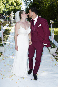 Hochzeit von Leonard Freier und Caona Maron in Wulkow