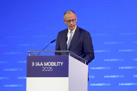 Eröffnung der Automesse IAA Mobility 2025 in München