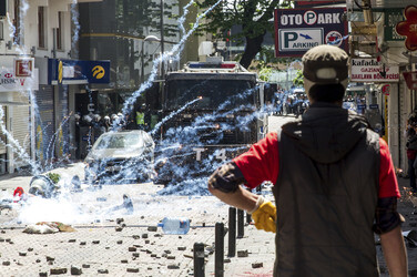 Maidemonstration in Istanbul