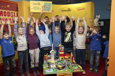 Eröffnung des neuen LEGO Spielbereichs 'City - Stadt und Bau', Berlin