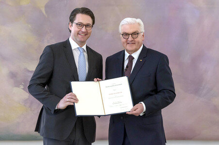 Ernennung der Mnister und Ministerinnen des neuen Bundeskabinetts in Berlin