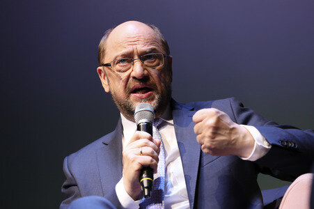 Martin Schulz zu Gast bei 'BRIGITTE Live' in Berlin