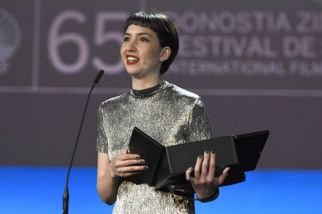 Preisverleihung auf dem San Sebastian Film Festival 2017