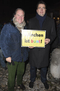 Kundgebung 'Wir sind alle von wo!' in München