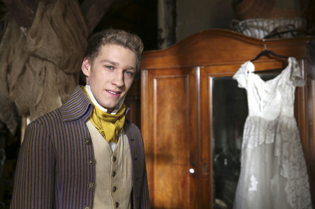 Fototermin am Set der Disney Channel Serie 'Binny und der Geist' in Potsdam