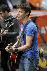 James Blunt live bei 'Today', New York