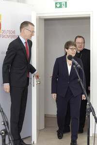 Auftakt-Pressekonferenz zur Frühjahrsollversammlung der Deutschen Bischofskonferenz in Würzburg