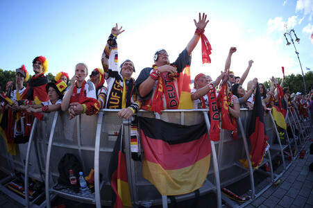 UEFA-Fußball-Europameisterschaft 2016 Spiel Deutschland gegen die Slowakei