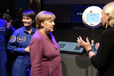 Eröffnung der Luftfahrtmesse ILA 2018 in Berlin
