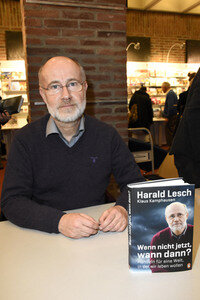 Lesung von Harald Lesch auf dem Literaturfest München 2018