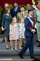 Militärparade am spanischen Nationalfeiertag, Madrid