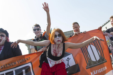 Zombie-Walk der Piratenpartei, Berlin