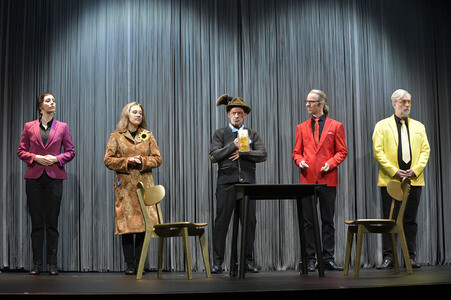 Theaterprobe 'Putsch' in Berlin
