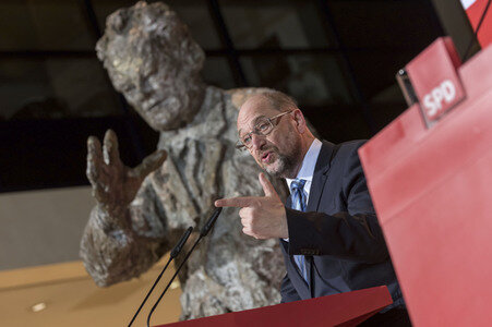 SPD-Pressekonferenz zu den Koalitionsverhandlungen in Berlin