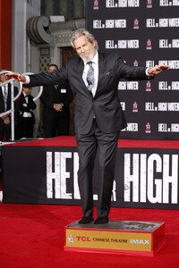 Hand and Footprint Ceremony mit Jeff Bridges in Los Angeles